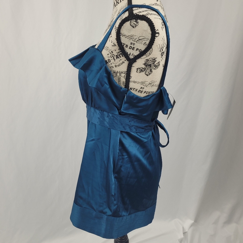 The Limited Silky Topaz Blue Top NWT - Picture 2 of 6